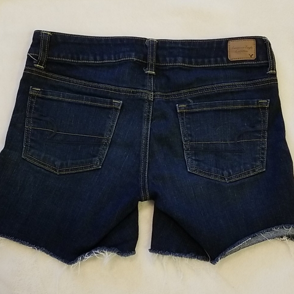 Women's American Eagle Jeans Size 6 Stretch Dark - Picture 2 of 5